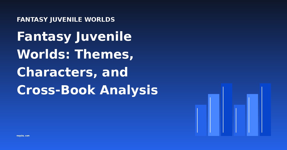 Fantasy Juvenile Worlds: Themes, Characters, and Cross-Book Analysis