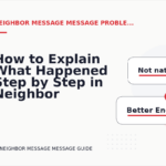 How to Explain What Happened Step by Step in Neighbor Message Message English
