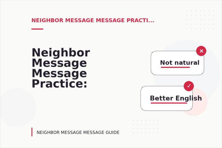 Neighbor Message Message Practice: Request and Reply Examples